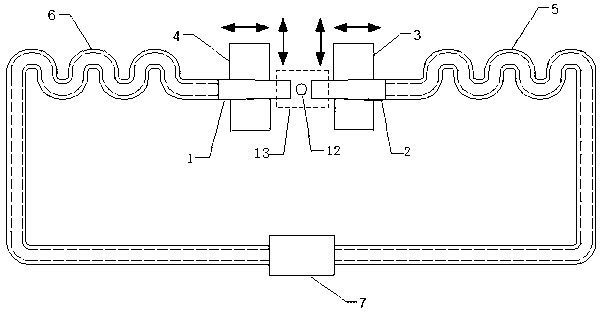 Single-cell clamping method and single-cell position regulating device