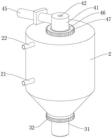 A variable filter element sewage preliminary treatment equipment