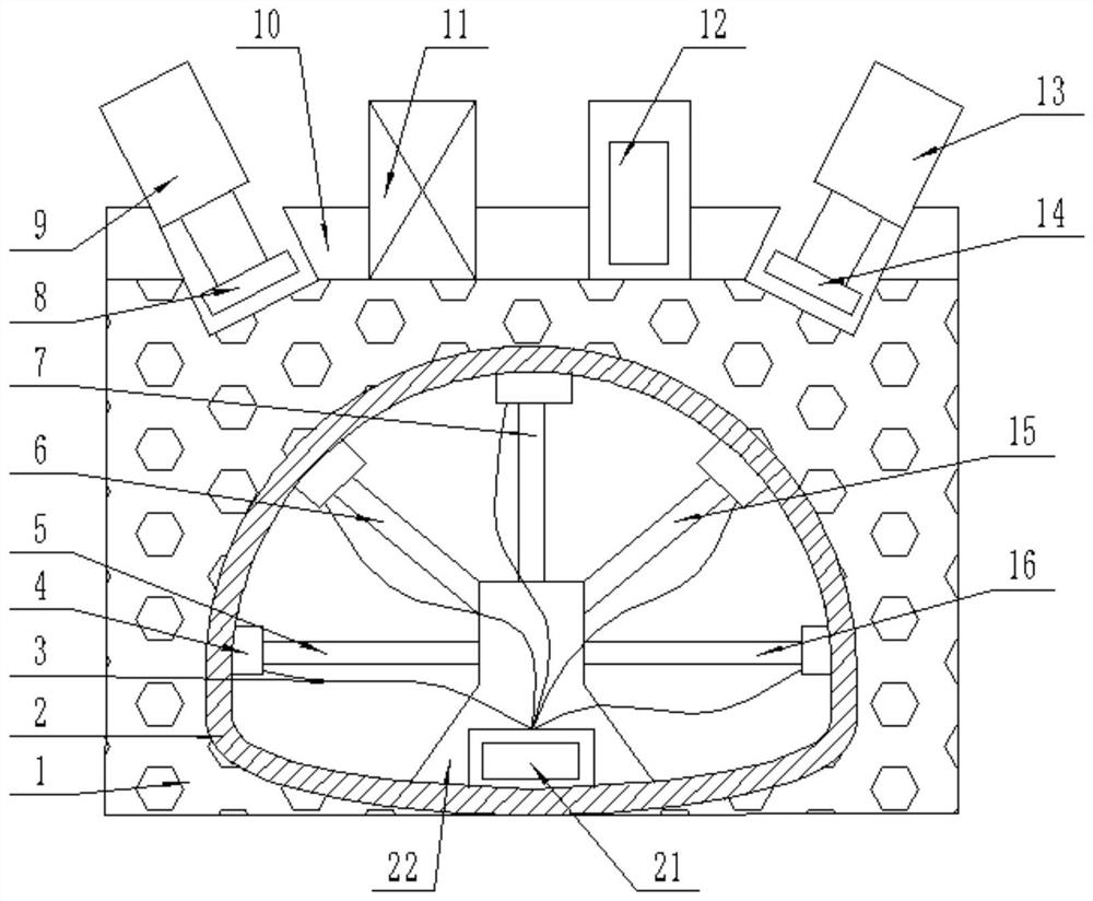 A Surrounding Rock Failure Simulator for Shallow Tunnels