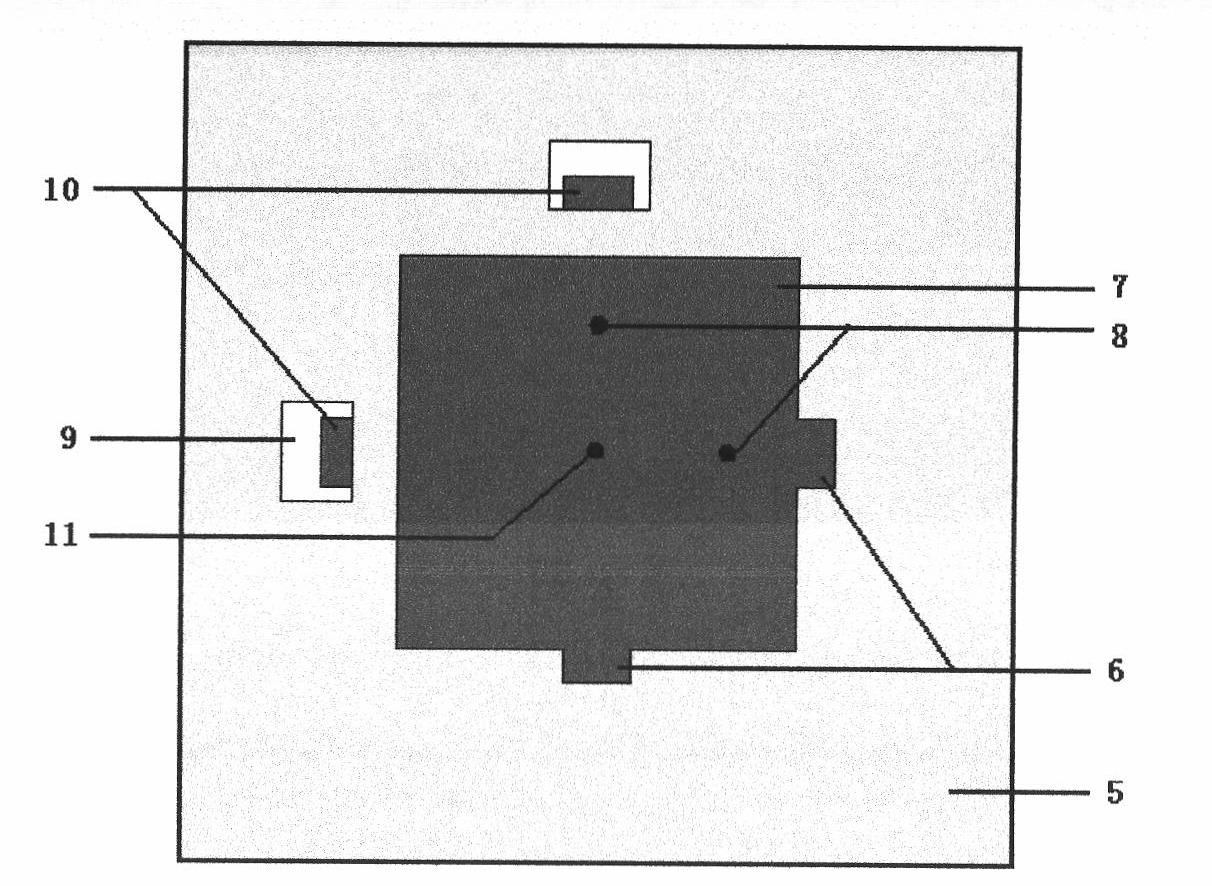 LTCC lamination double-fed circularly polarized micro-strip paster antenna