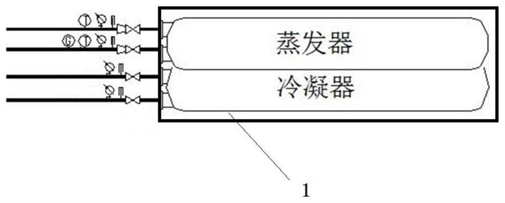 A heat exchange cooling water system and control method