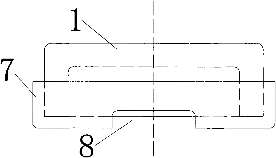 Geogrid strain testing device and testing method thereof