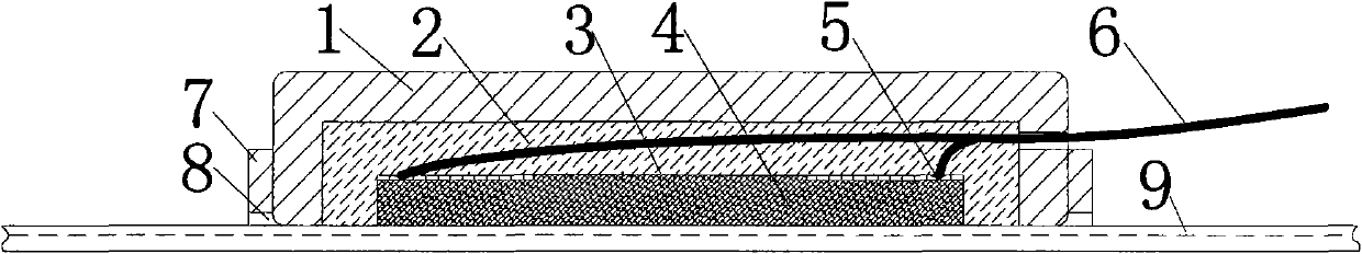 Geogrid strain testing device and testing method thereof