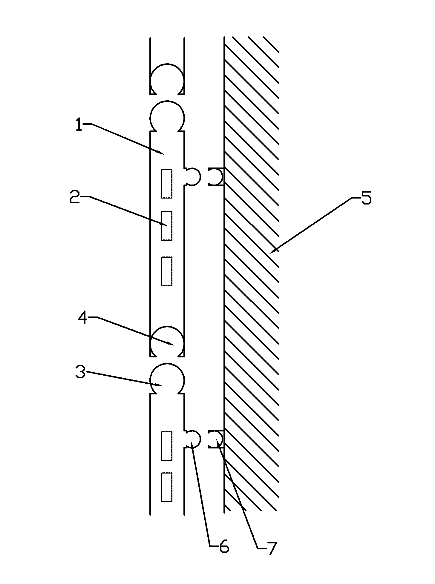 Ceramics-imitated plate used for construction