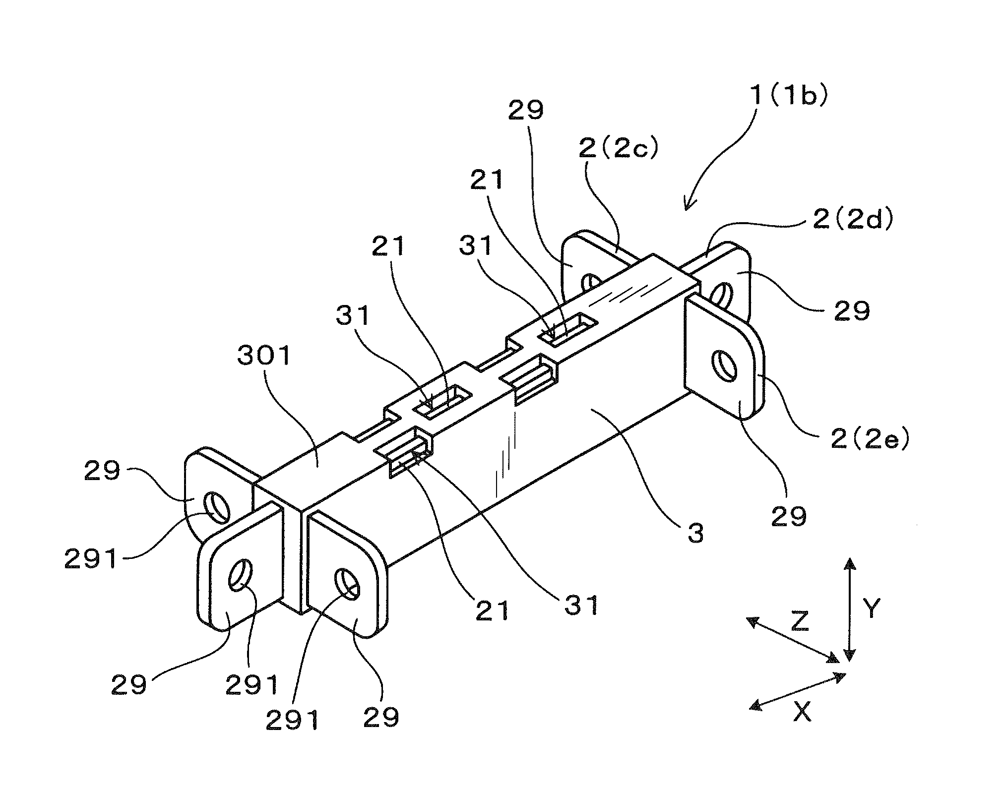 Bus bar assembly and method of manufacturing the same