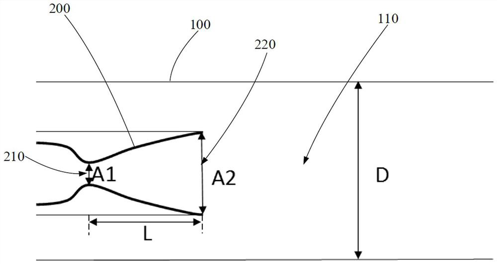 Rocket nozzle applied to RBCC engine and RBCC engine