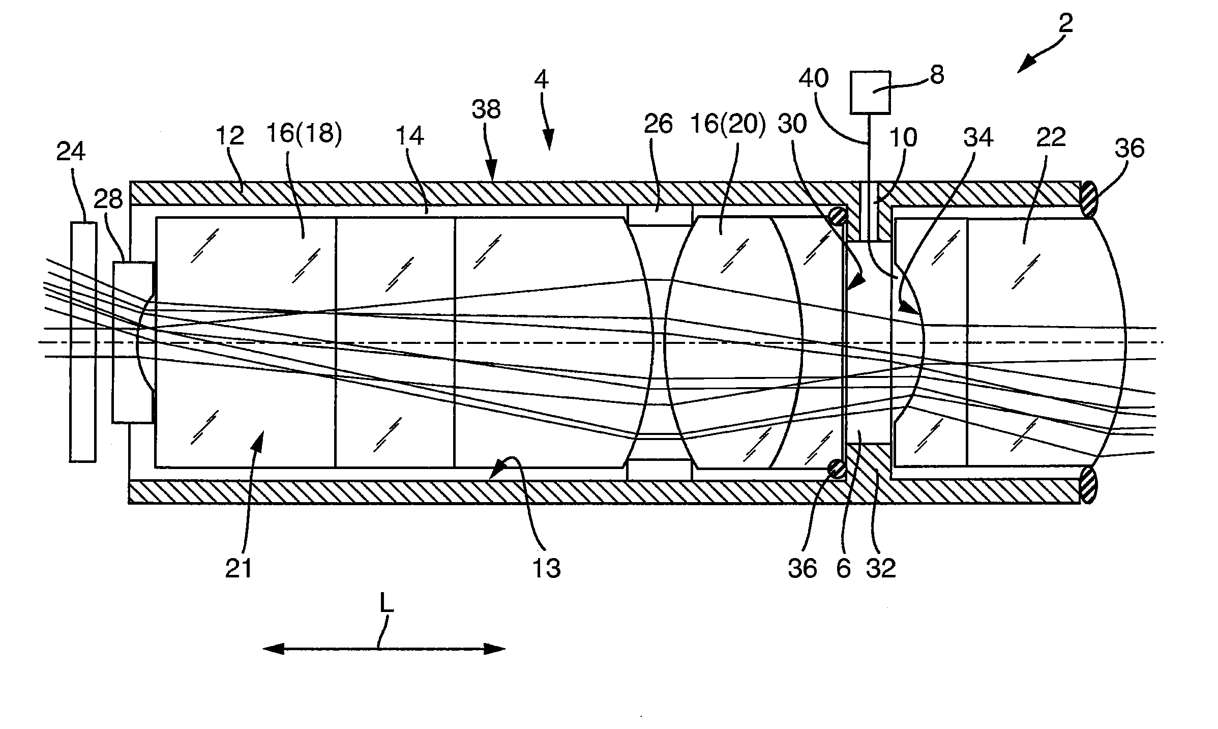 Endoscope objective, method for cleaning an endoscope objective and for repairing an endoscope