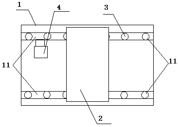 A high-efficiency busbar production device