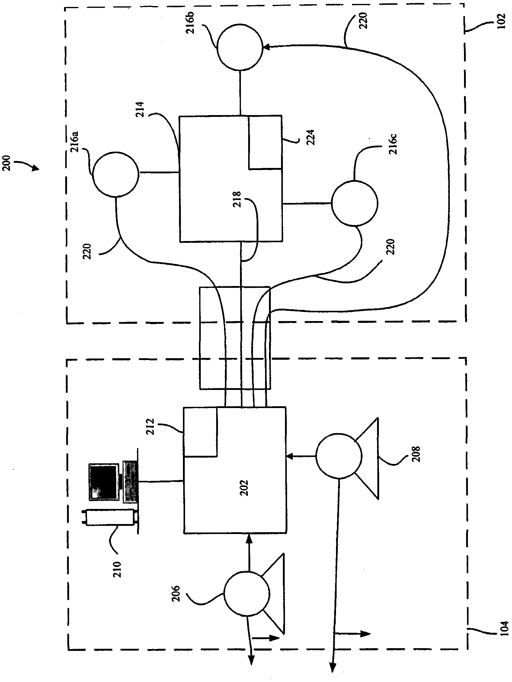 System and method for air sampling in controlled environments