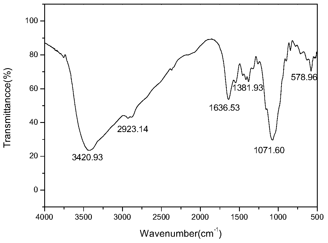 Fosfomycin chitosan hybrid salt and preparation method thereof