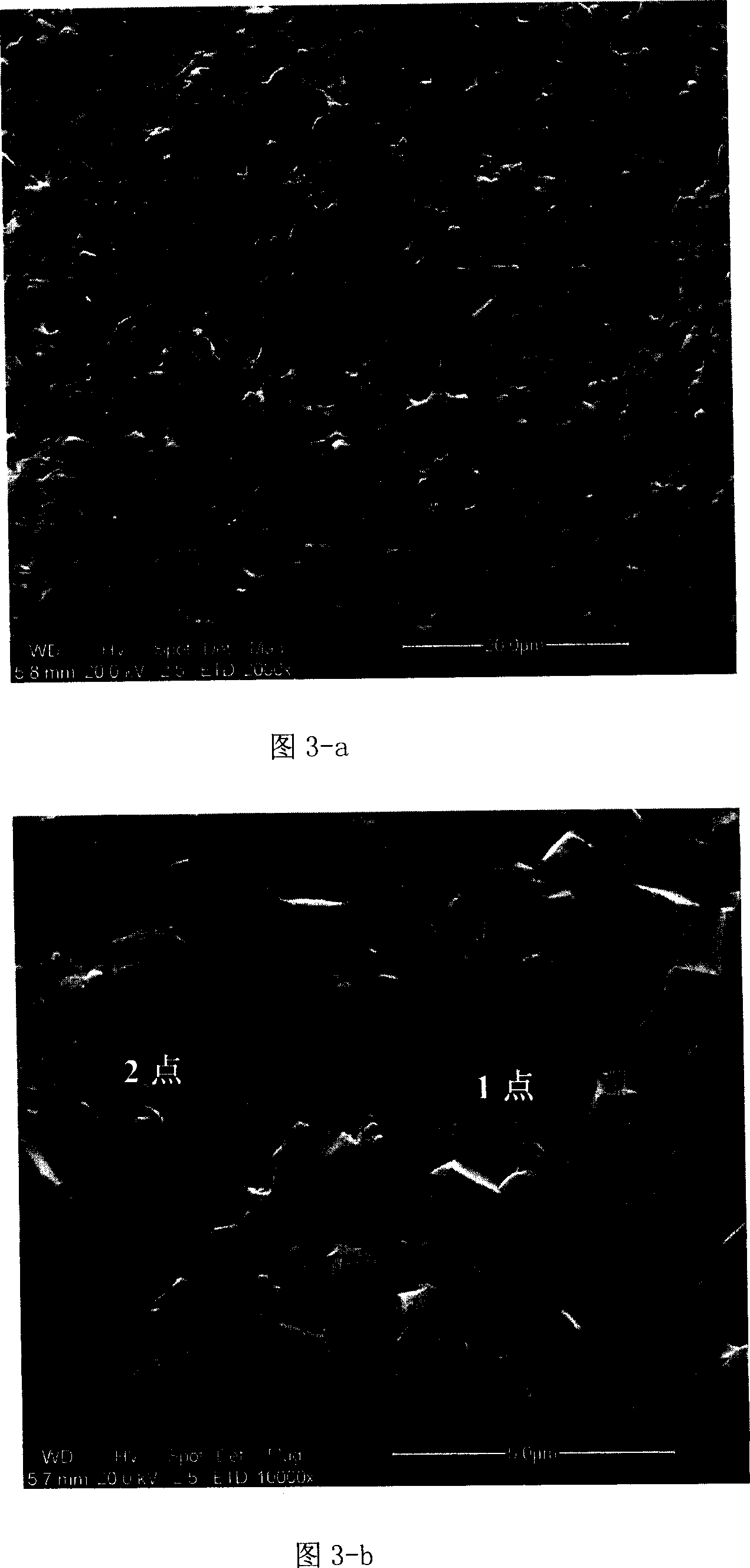 Method for notably improving low-temperature conductivity of Y2O3 stable ZrO2 ceramic material