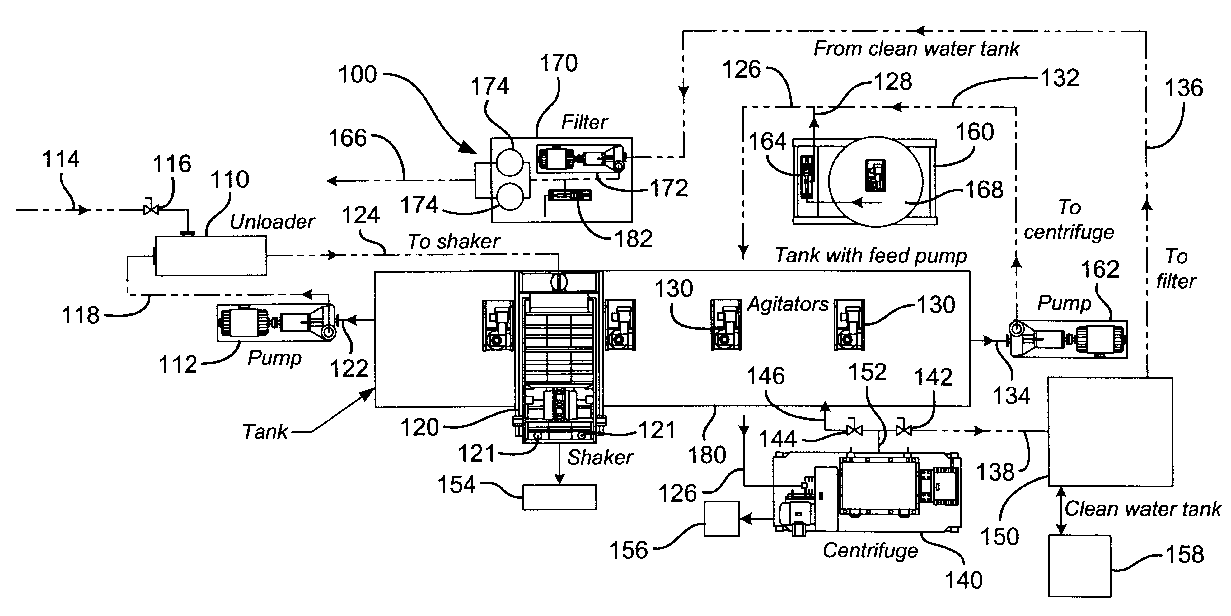 Concrete grindings reclamation system