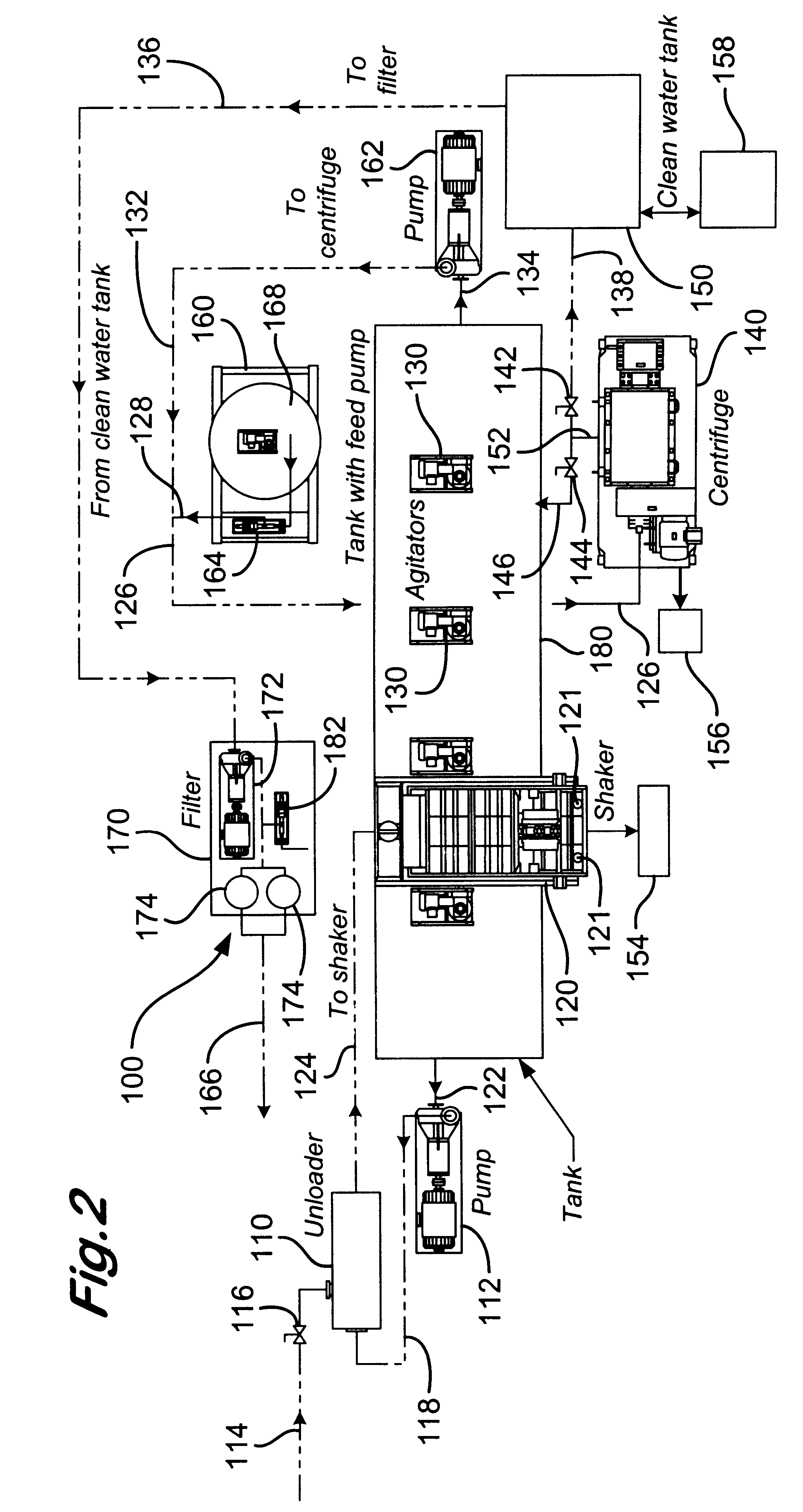 Concrete grindings reclamation system