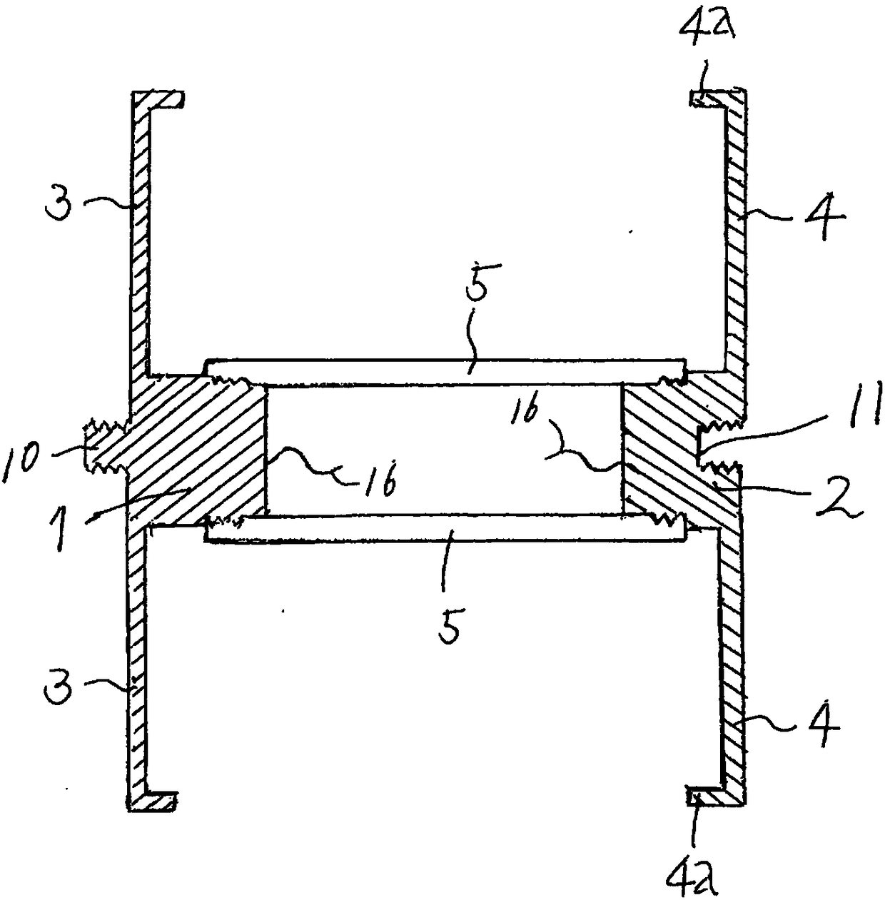 Non-aqueous electrolyte secondary battery cell and assembled battery using same