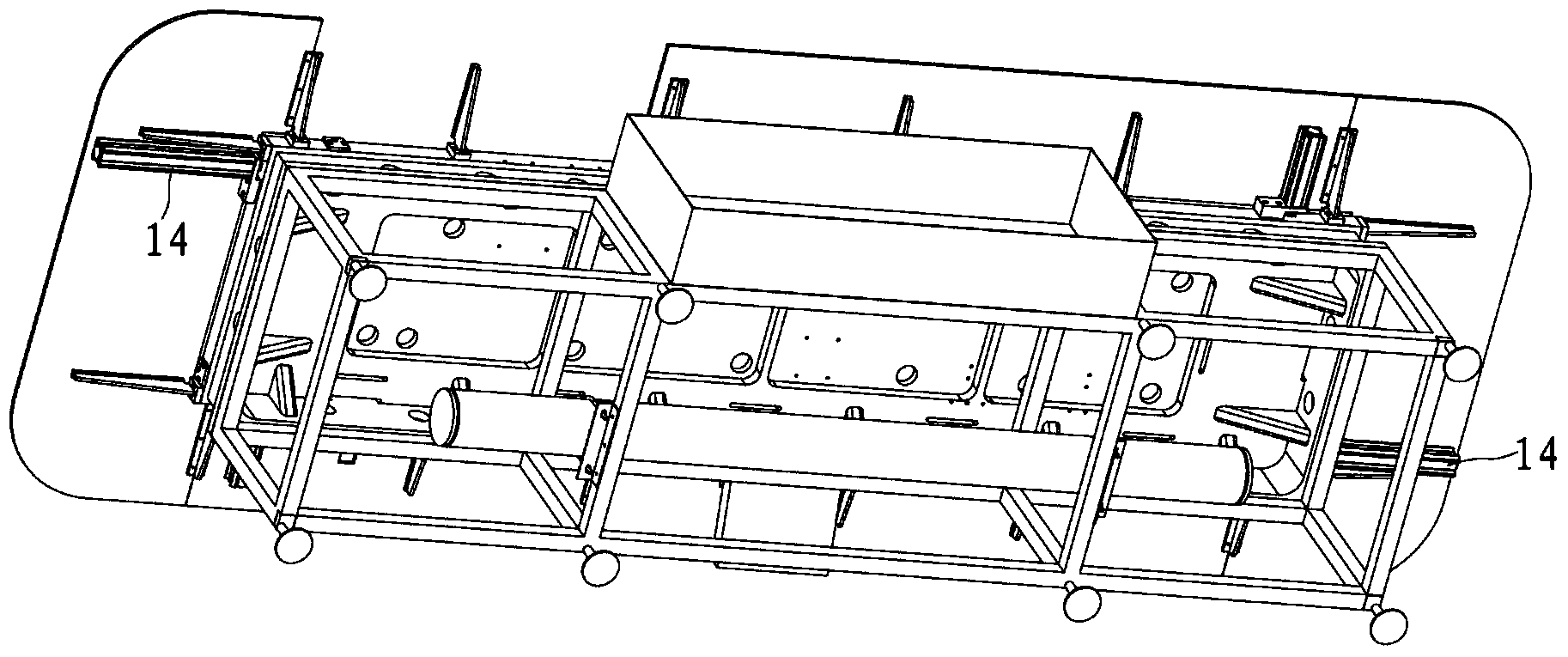 Automatic assembly machine for lipstick packaging pipes