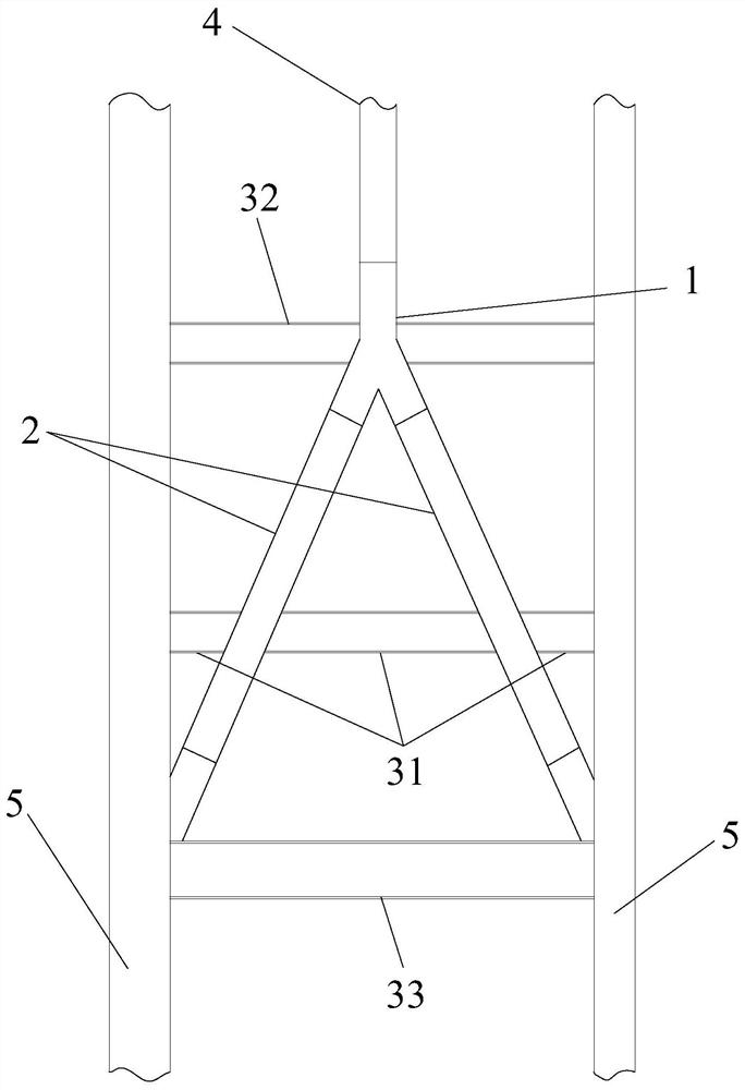 Joint structure for adding steel column in upper structure of steel structure building and construction method thereof