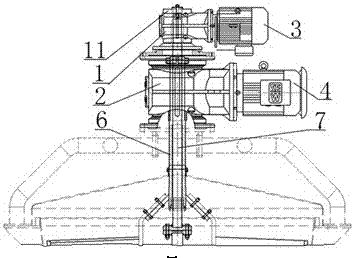 Double stirring device