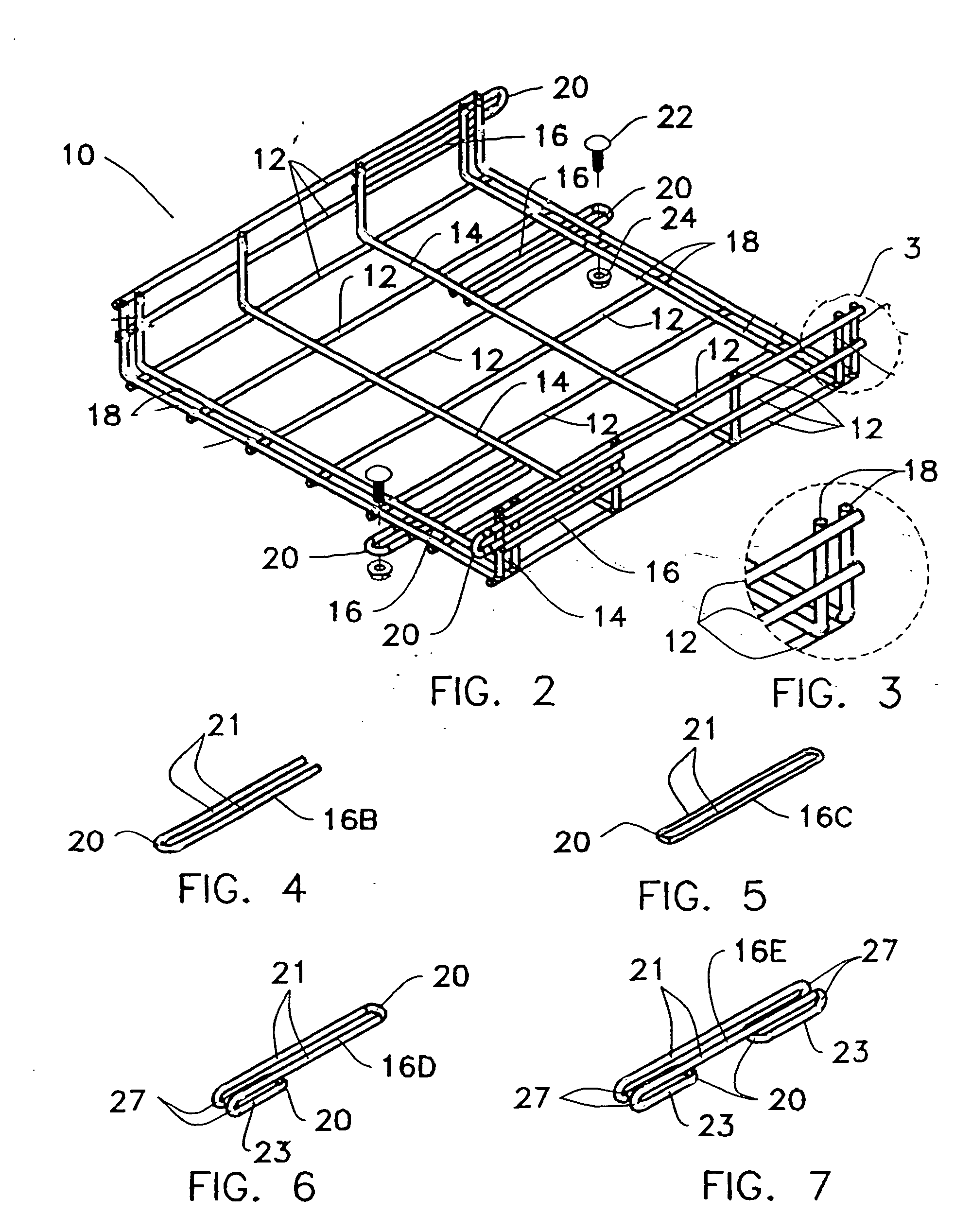 Novel cable tray assemblies