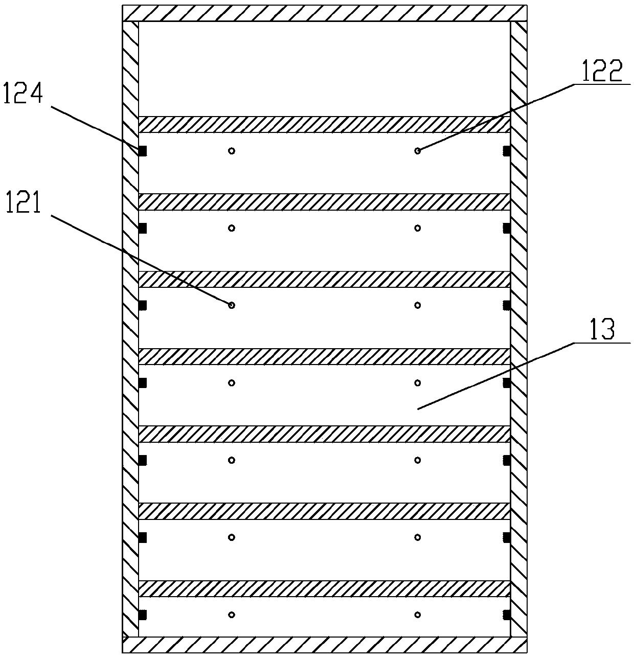 Unit modularized water cooling server capable of being rapidly mounted