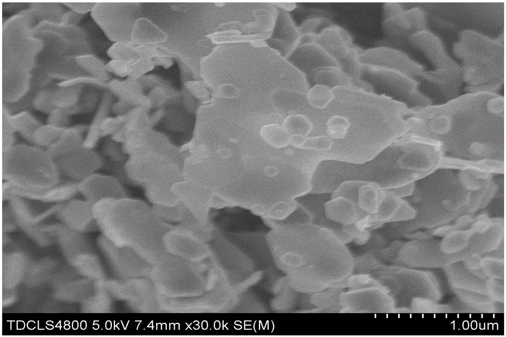 Preparation method of non-water-soluble transition metal disulphide nanosheets