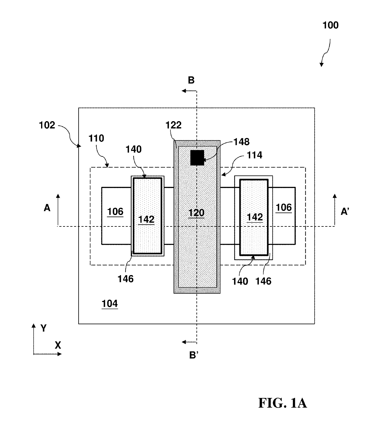 Structure with embedded memory device and contact isolation scheme