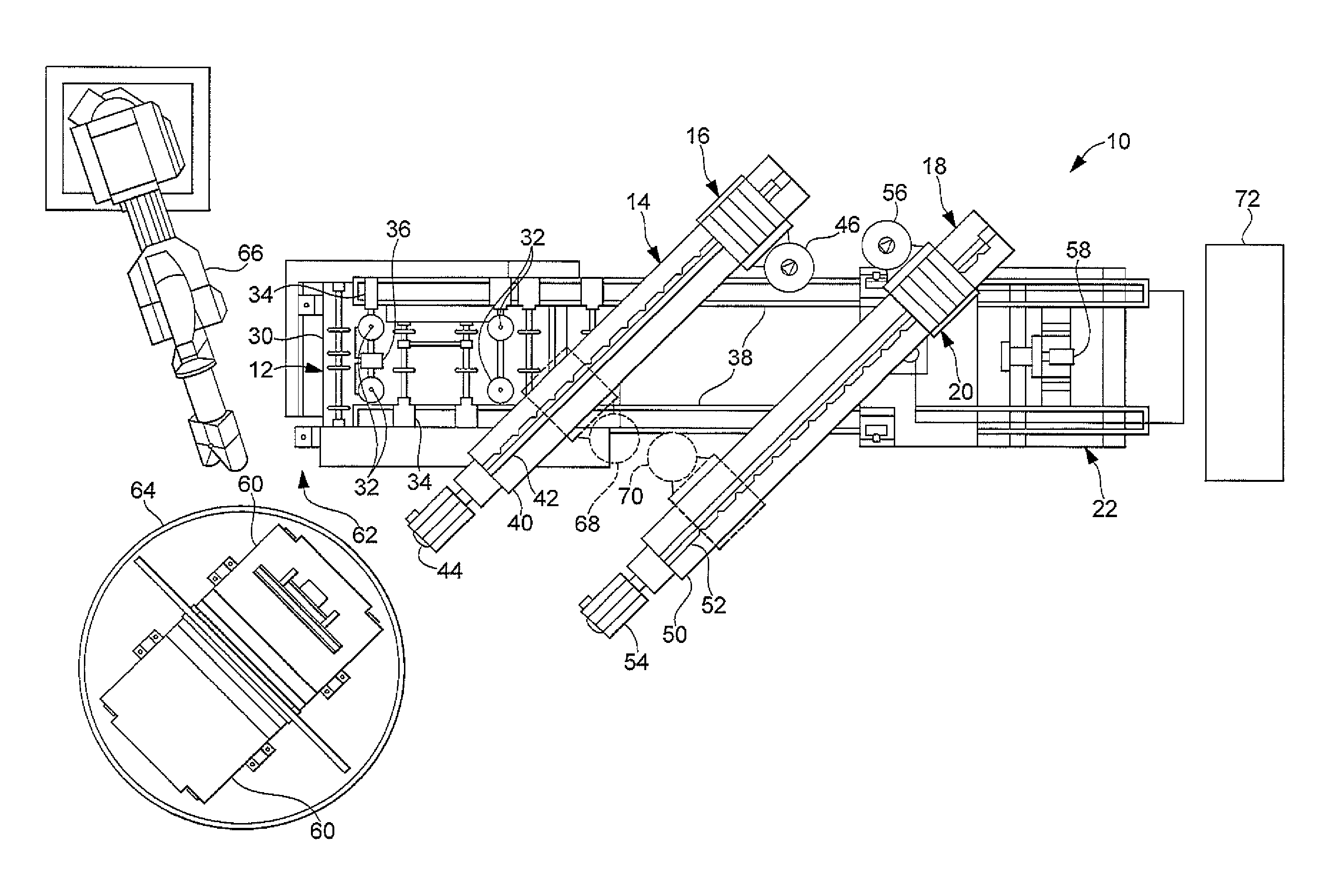 Edge grinding apparatus