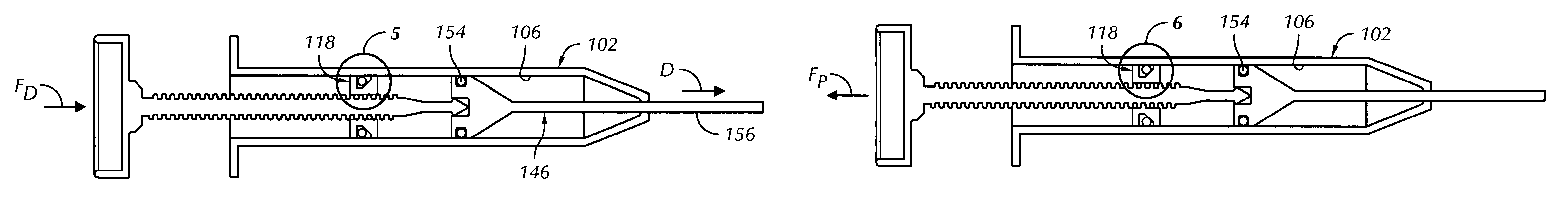 Multi-action device for inserting an intraocular lens into an eye