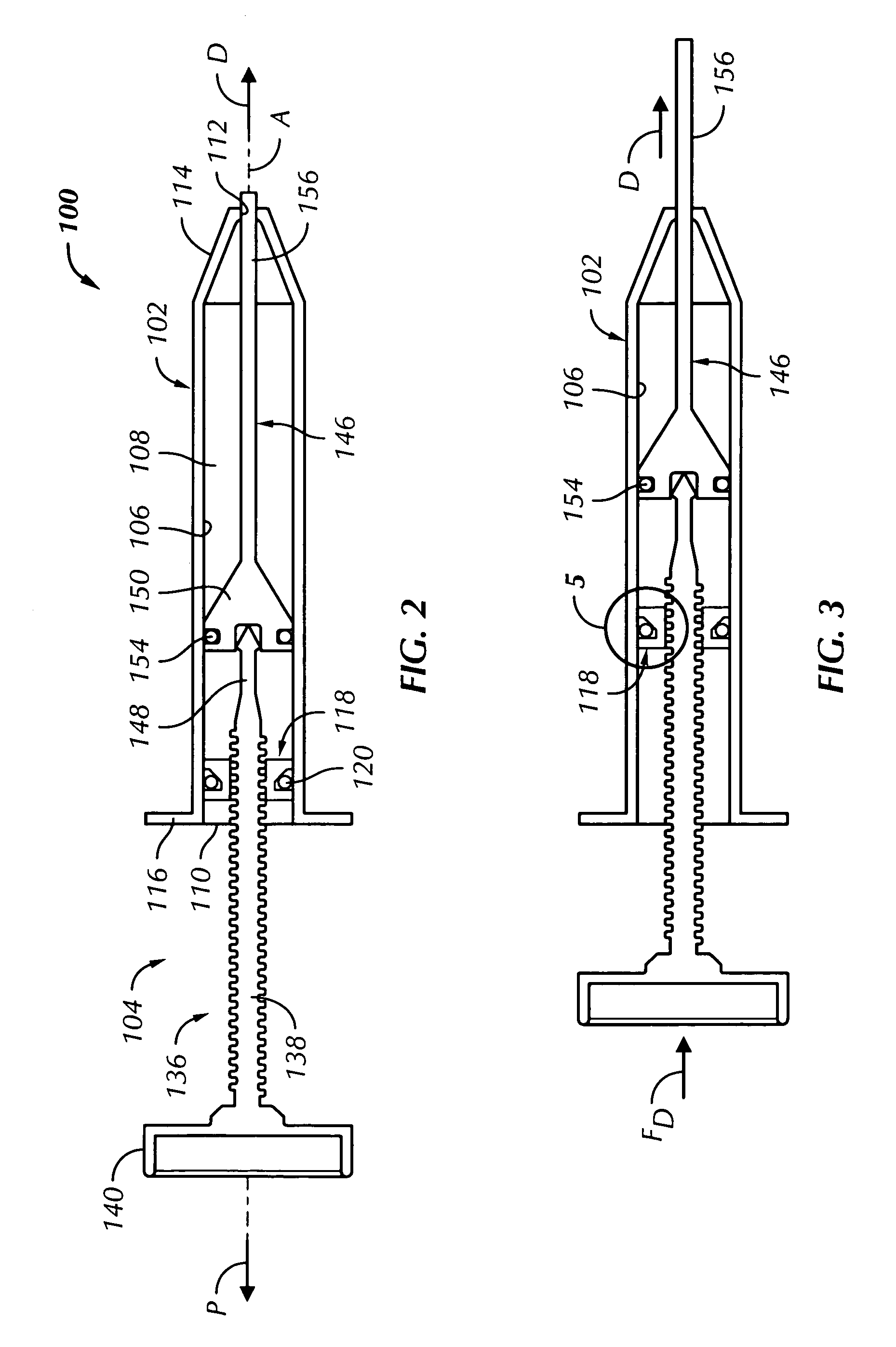 Multi-action device for inserting an intraocular lens into an eye