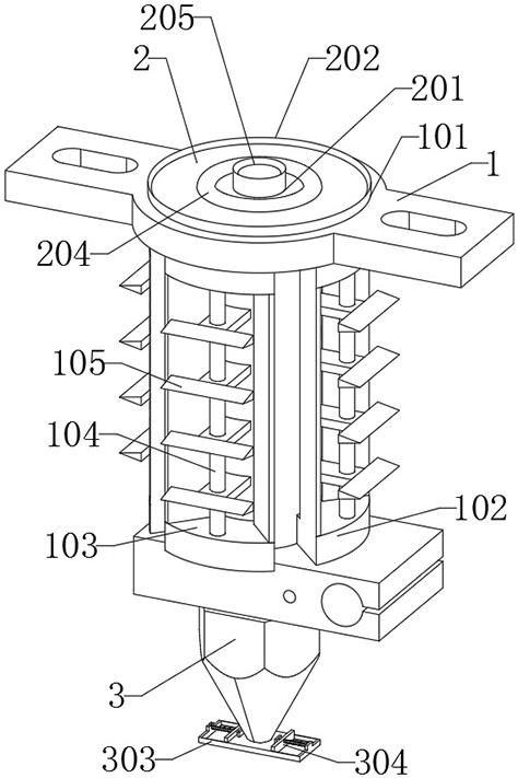 A 3D printing extrusion nozzle based on the field of industrial design