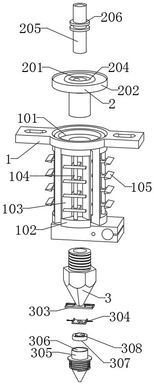 A 3D printing extrusion nozzle based on the field of industrial design