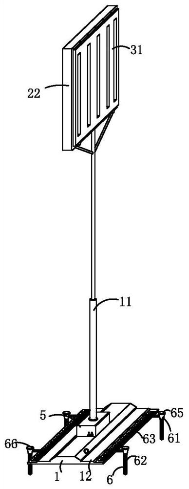 Display screen mask and traffic display screen comprising same