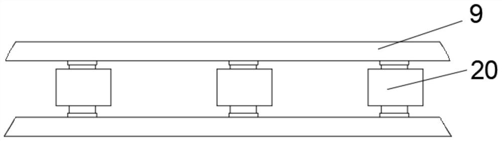 Compost powder raw material drying device