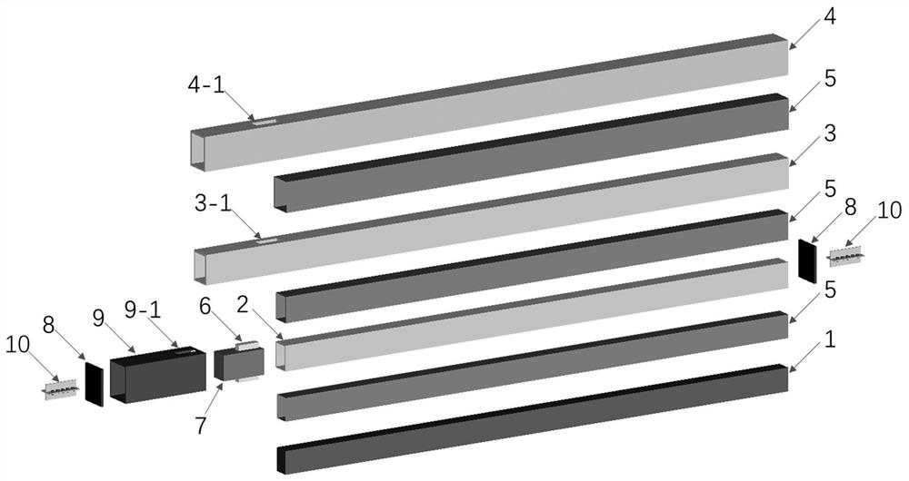 Parallel multi-casing double-yield-point buckling-restrained brace