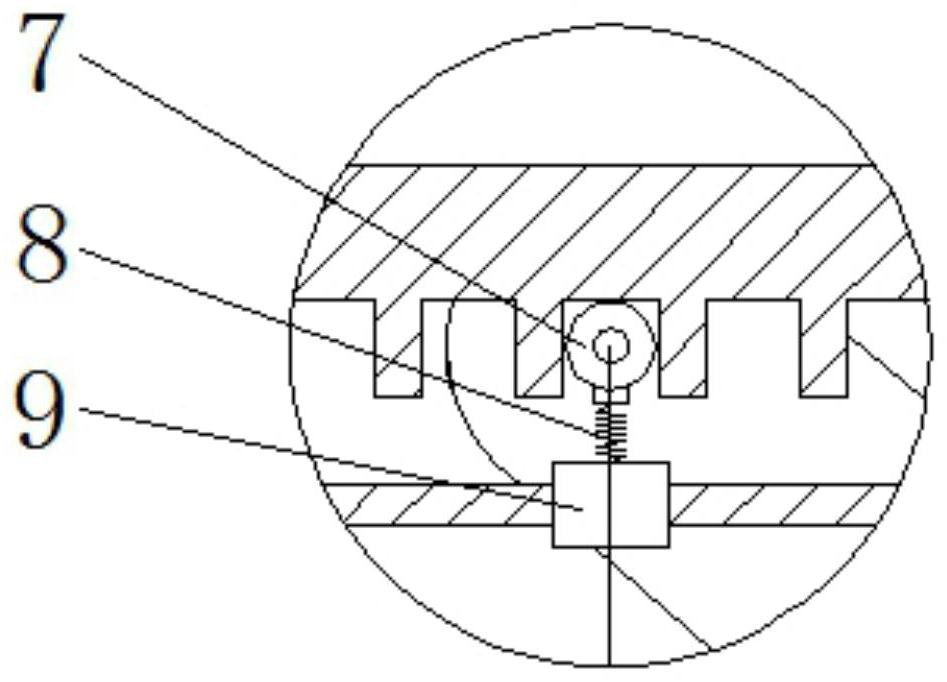 E-shaped lifting platform with anti-self-falling mechanism