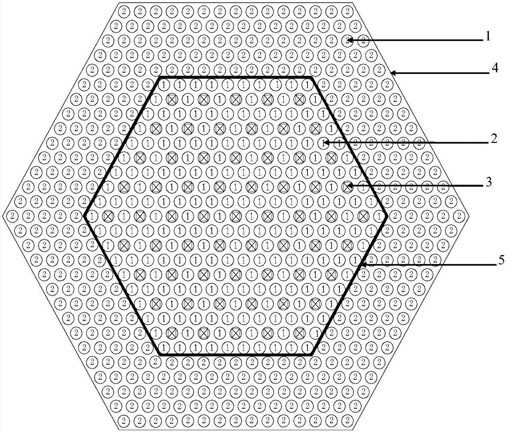 A Dual Zone Fuel Coolant Reverse Flow Fuel Assembly and Supercritical Water Cooled Reactor