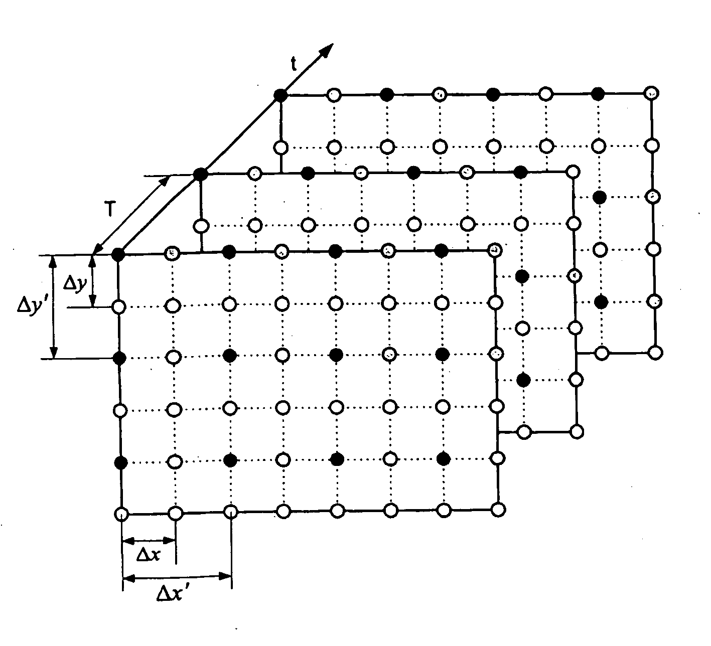 Motion compensated video spatial up-conversion