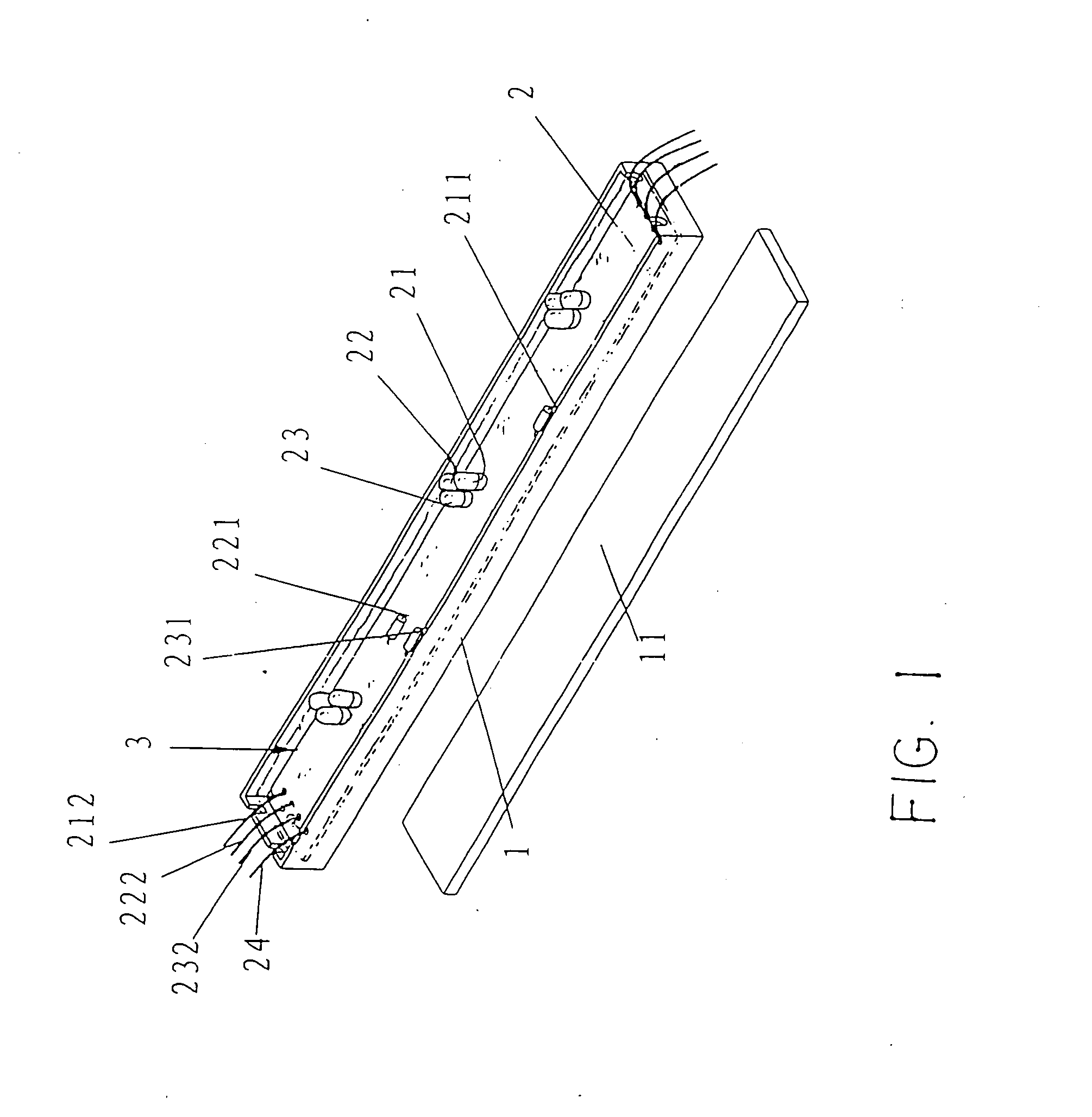 Led illuminating device