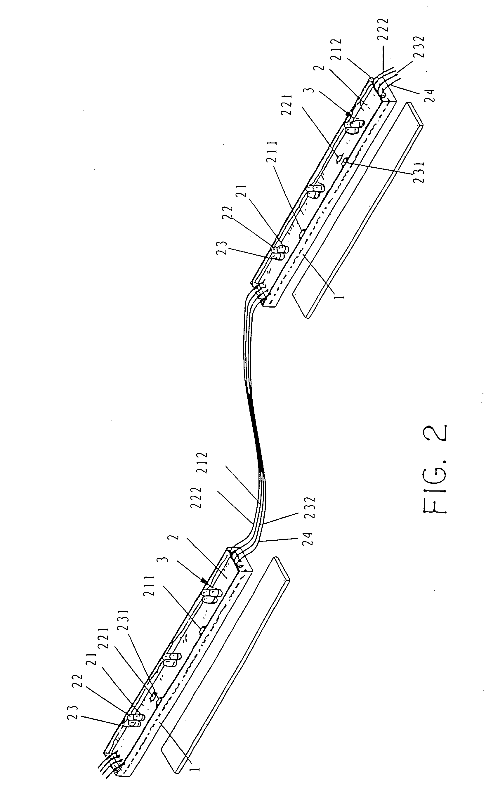 Led illuminating device