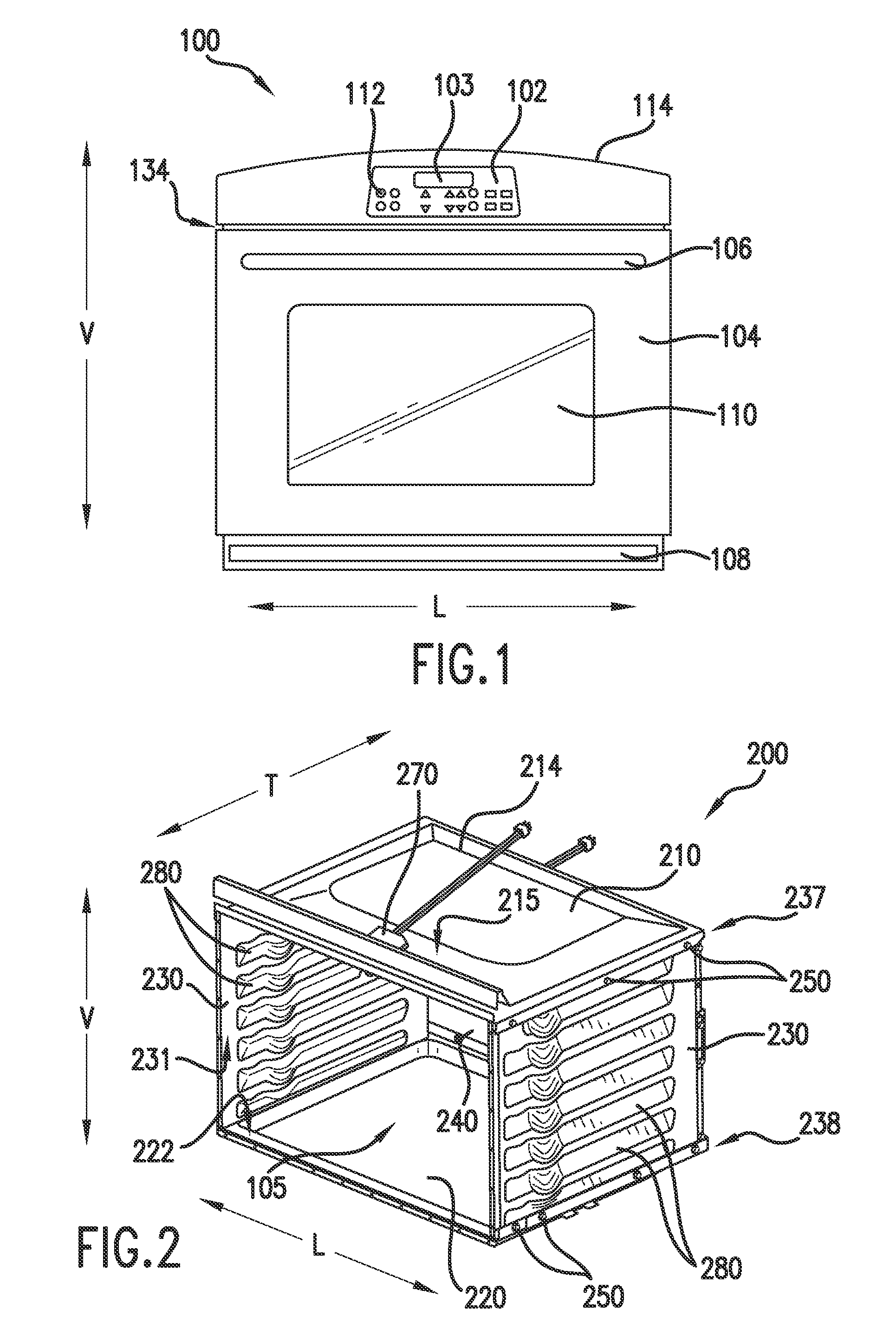 Oven appliance and a method for manufacturing a cooking chamber of an oven appliance