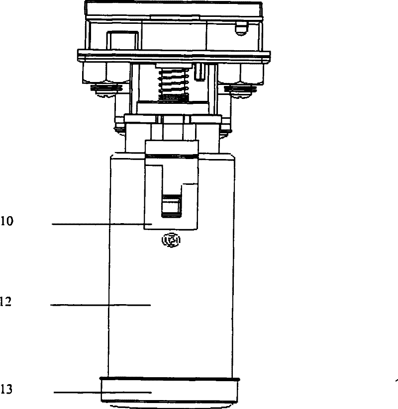 Electricity driving operation/exit apparatus for protection pressing board