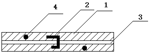 Fabricated heat-preservation and sound-insulation wallboard