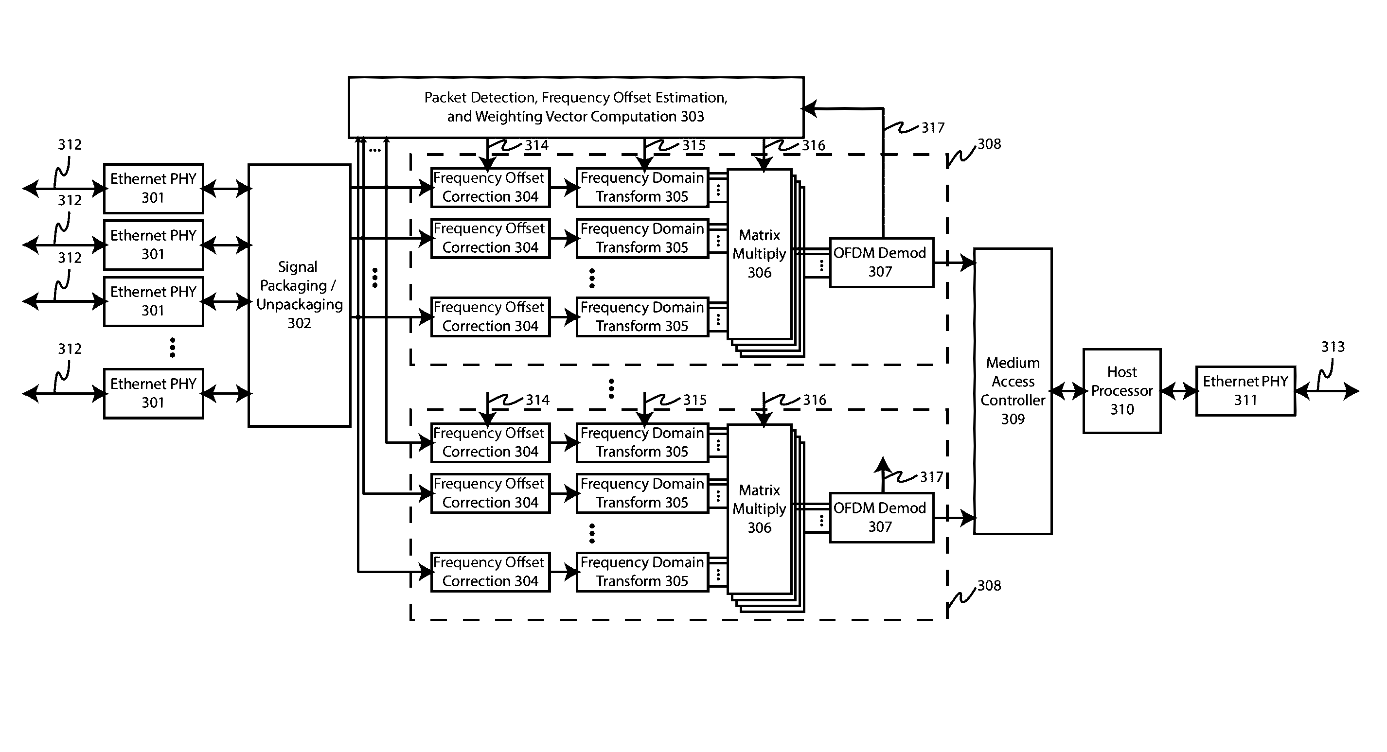 System and methods for simultaneous communication with multiple wireless communication devices