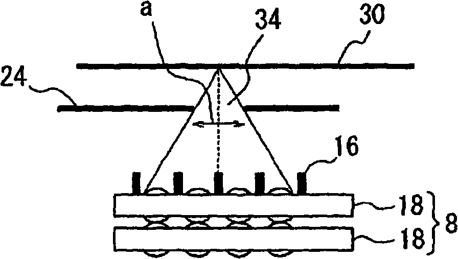 Image forming optical system, image reader using image forming optical system, and image writer