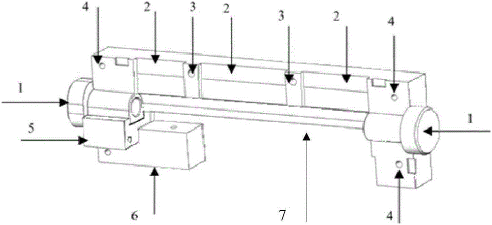 Universal three-electrode conductance cell integrated forming die and using method