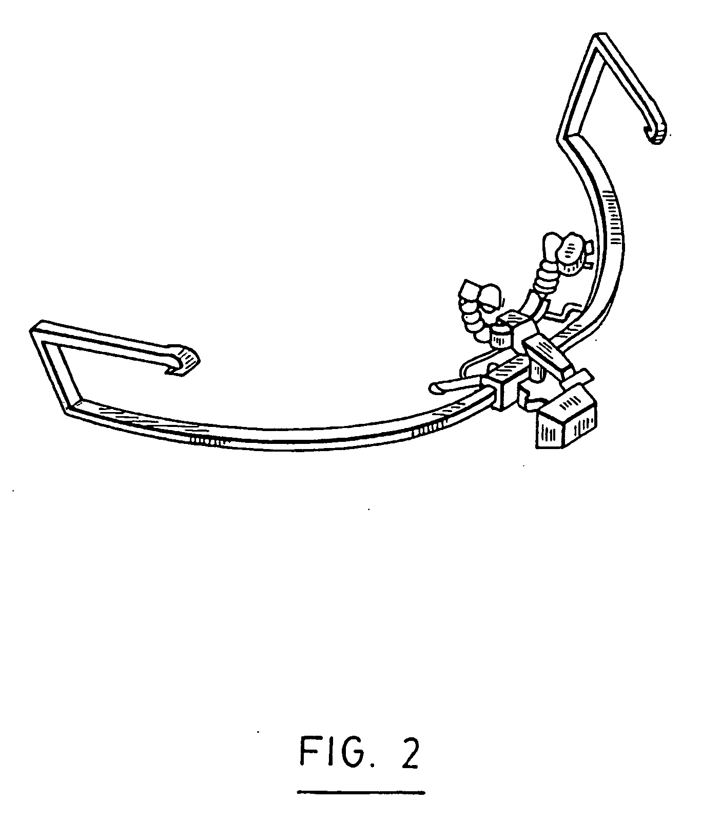 Remote-Controlled Vehicle Designed to be Mounted on a Support and Capable of Clearing an Obstacle