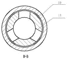 Small-displacement rod type oil well pump with annular plunger