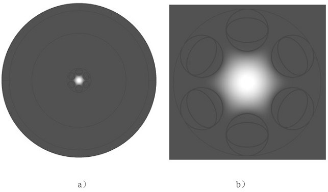 Double-cladding hollow-core anti-resonance optical fiber with heterostructure