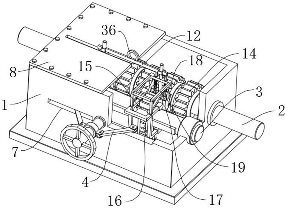 Torsion control device for transmission shaft