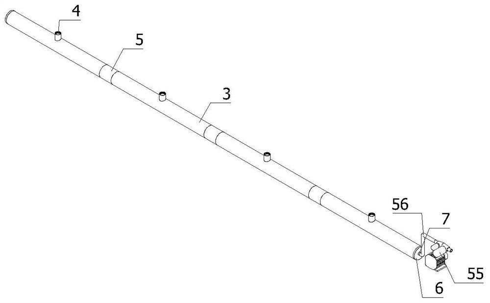 Automatic irrigation system for farmland ditches