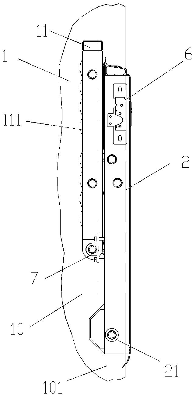 Vehicle overturning step ladder platform